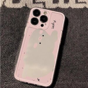 Cute Pink Piglet iPhone Case